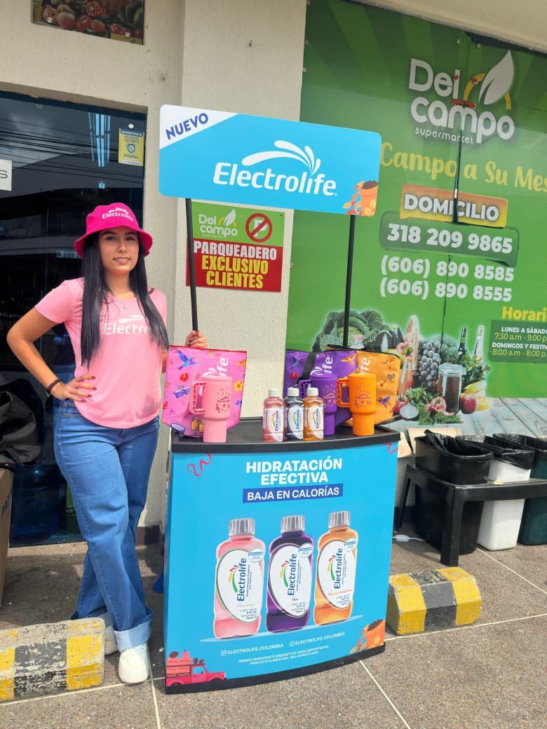 Advertising, Logo, Machine, Plastic, Jeans, Person, Top, Hat — Campañas Pereira Manizales Armenia | Focus Modelos ABTL Agencia BTL Eje Cafetero
